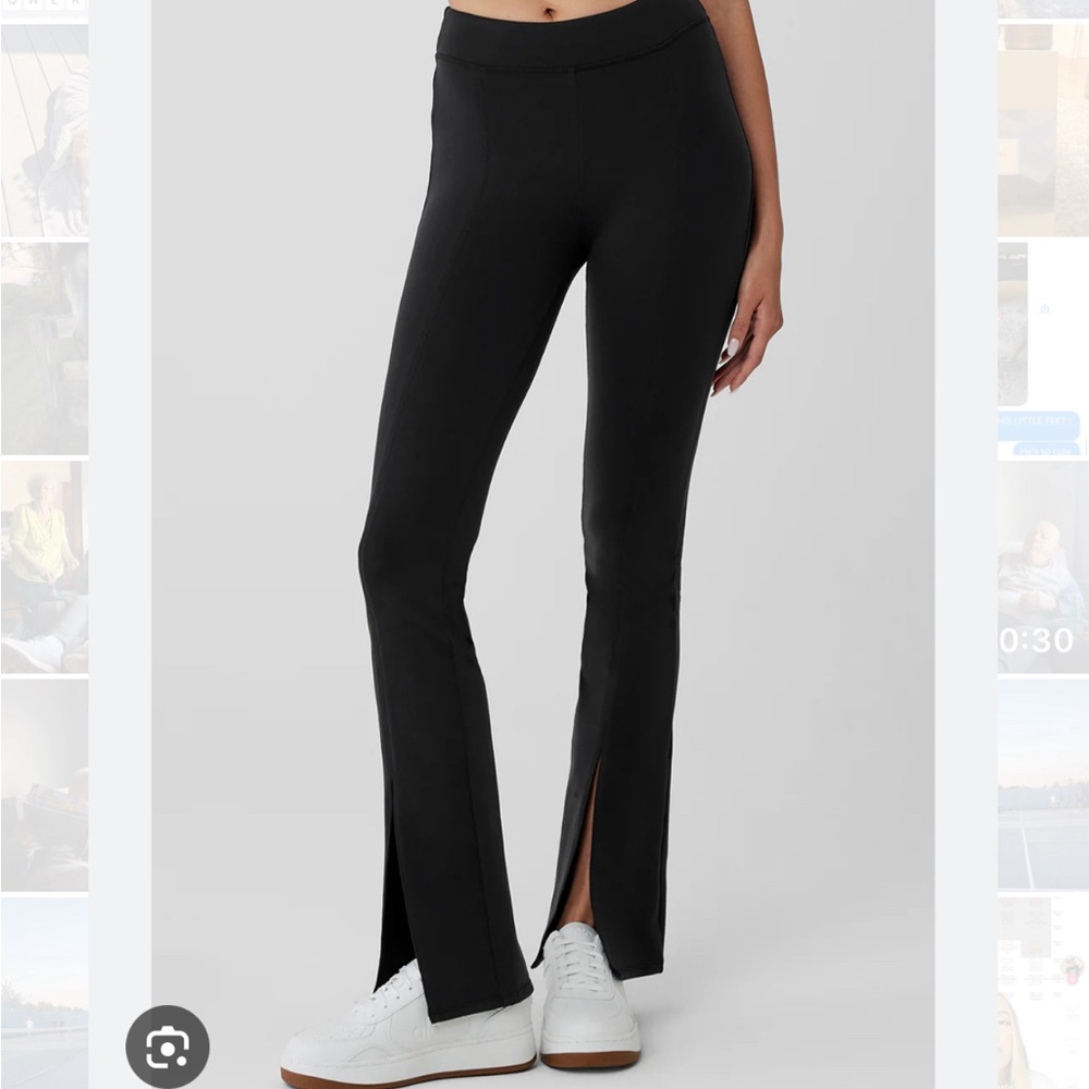 ALO Yoga Black Flare Leggings